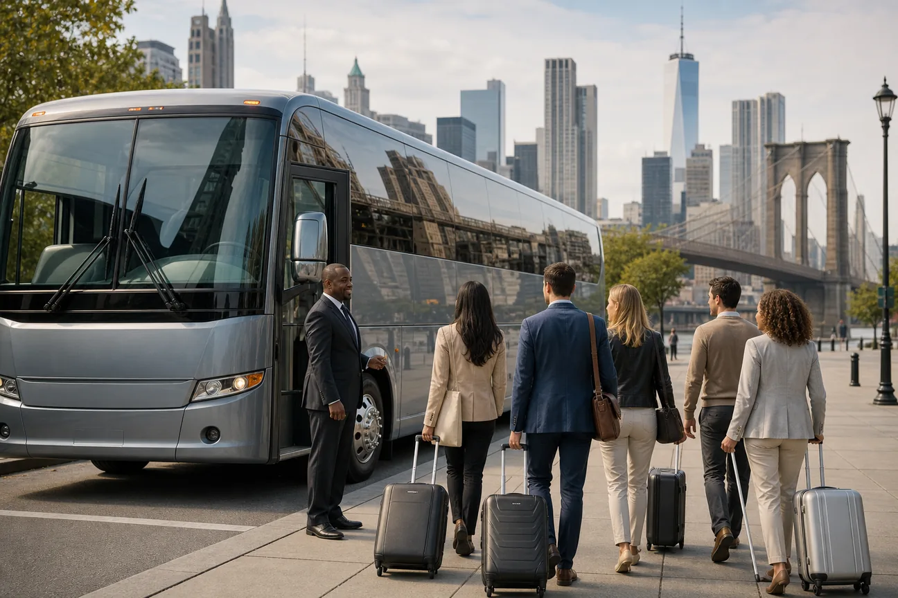 Bus Rental With Driver in New York for Groups