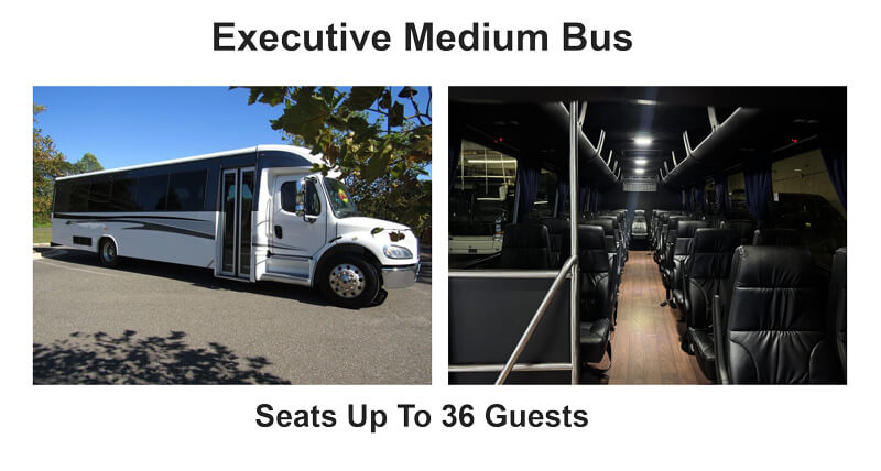 Medium bus seating 36 passengers