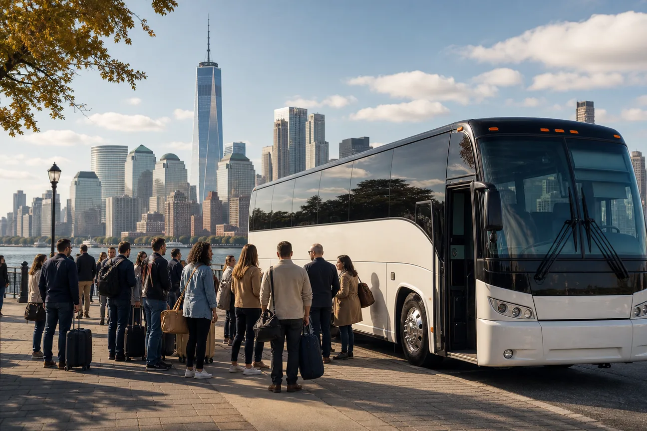 Charter Bus Rental Cost Options for NYC Groups