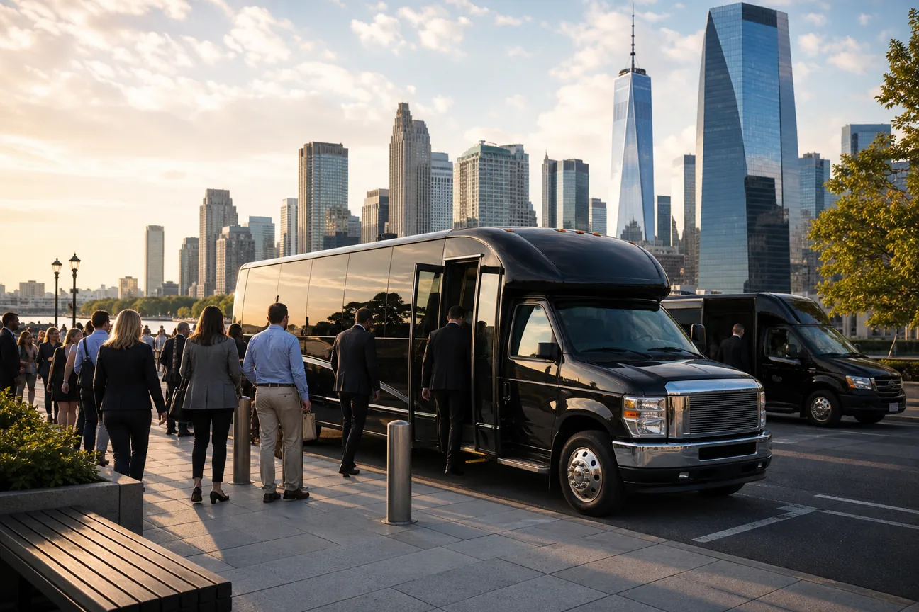 Shuttle Bus Rental Options in New York City 2026