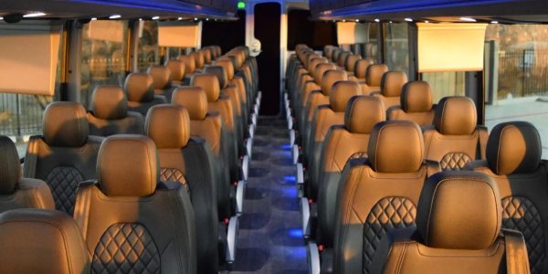 Motocoach Bus Service Interior